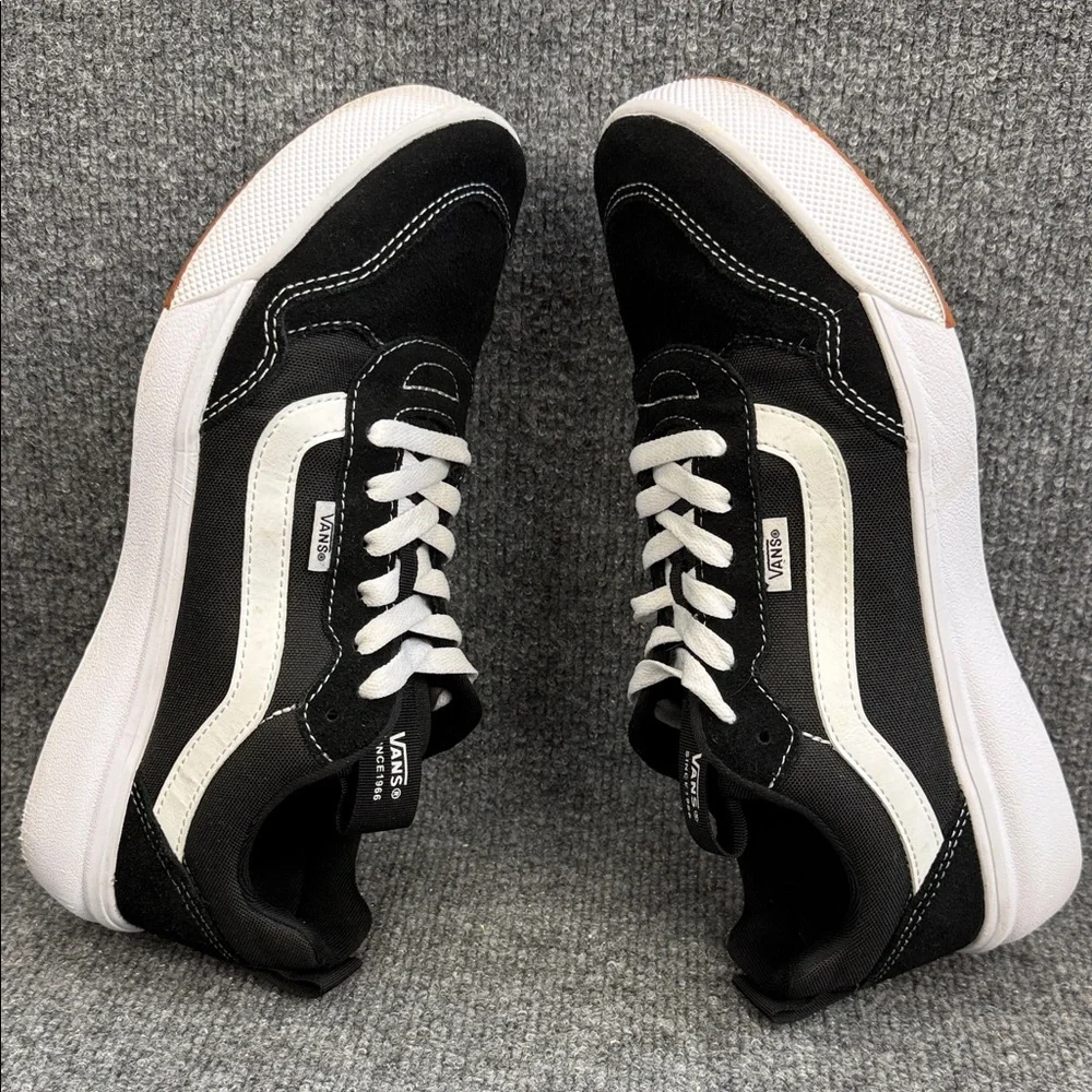 Vans Range EXP Black & White Men's Low-Top Sneakers Size 10.5 - Picture 5 of 12